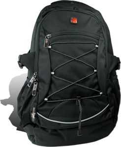 Batoh na voľný čas Travel N Meet, polstrovaný batoh čierny pánsky D2ORD4214S