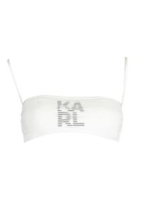 KARL LAGERFELD BEACHWEAR Badeanzug Damen Textil Weiß SF17845 - Größe: S