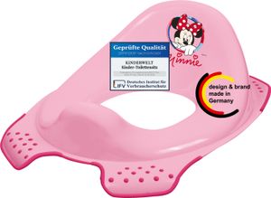 Premium Kinder-Toilettensitz Disney Minni Maus rosa für Kinder stabiler WC