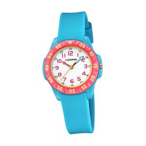 Calypso Kinderuhr Kunststoff hellblau Calypso Junior Armbanduhr D2UK5829/3