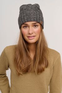 OXMO OXPom Damen Wintermütze Beanie Mütze aus 100% Baumwolle Grobstrick OXMO OXPom Damen Wintermütze Beanie Mütze aus 100% Baumwolle Grobstrick