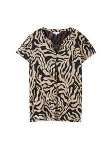 Bluse mit Allover Print