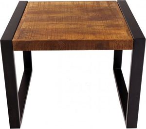 Konferenz-Tisch Retro 60x45x60 aus indischem Mango-Massivholz