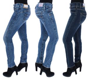 Herrlicher - Damen Jeans Pitch Slim, Gila Slim, Raya Boy Denim Comfort, Inch Größen:W26/L32, Herrlicher Farben:Pitch Slim - Fringe