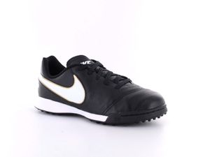 Nike Fußballschuhe JR Tiempo Legend VI TF 819191 010 schwarz/weiß multinocken, Größe:EUR 35.5