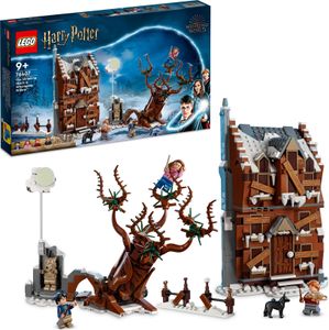 LEGO Harry Potter Heulende Hütte und Peitschende Weide, 2in1 Set aus der Gefangene von Askaban, mit 6 Minifiguren inkl. Sirius Black und Remus Lupin, Fanartikel aus der Wizarding World 76407