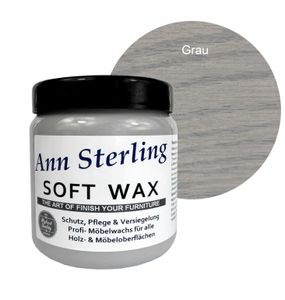 1Liter - Contura Ann Sterling Soft Wax Holzwachs Möbelwachs Möbelpolitur Bienenwachs - Grau