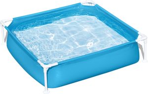 Bestway® My First Frame Pool 122 x 122 x 30,5 cm, blau , eckig