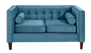 Max Winzer Jeronimo Sofa 2-Sitzer - Farbe: petrol - Maße: 154 cm x 85 cm x 80 cm; 2962-2100-2044217-F07