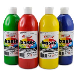 Besthobby basic Acrylfarbe 500 ml (10 Coelinblau)