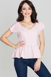 Lenitif Damenbluse Angliflour K396 rosa L