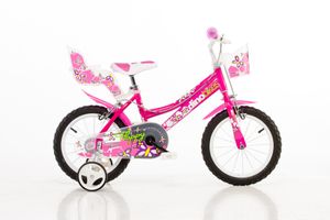 16 Zoll Kinderfahrrad Mädchenfahrrad Dino Bikes 166R