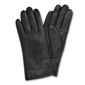 Navaris Damen Leder Handschuhe für Touchscreen. Größe M