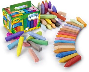 Crayola eckige Straßenkreide, 48 Stück