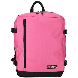 Christian Wippermann Damen Herren Laptop Rucksack City Bag Plane Tasche Bag Bordgepäck  Pink