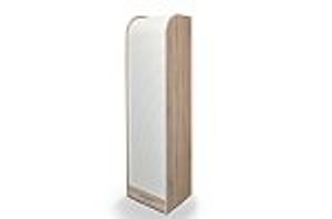 Rolloschrank 759 eiche sägerau weiss B H T 45 x 164 x 40 cm