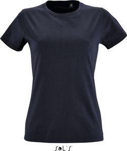 SOLs 02080 | Damen Round Neck Fitted T-Shirt Imperial - Farbe: French Navy - Größe: XL