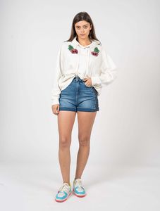 Pinko Szorty "Dotta" - 1J10TF Y653 - Niebieski- Rozmiar: 34(EU)