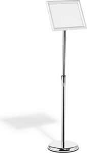 Durable 479823 - Informačný stojan - A4 - Hliník - Plast - Oceľ - Strieborný - Horizontálny/Vertikálny - 1205 mm