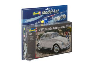 Revell Model Set VW Beetle Limousine - Auto-Modellbausatz; 67083