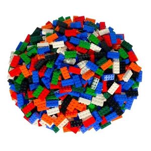 LEGO® 2x4 Steine Hochsteine Bunt Gemischt - 3001 NEU! Menge 250x