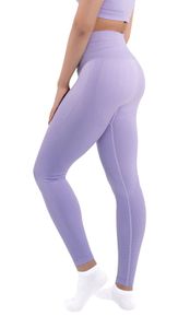 Stark Soul® Sport Leggings High Waist  - Lavendel – L