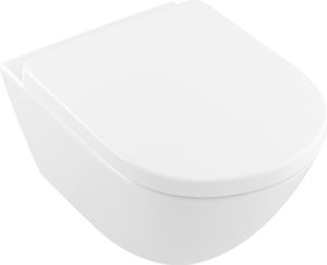 Villeroy & Boch WC-Sitz comfort SUBWAY 2.0 Scharniere aus Edelstahl, SoftClosing Funktion weiß 9M86S101