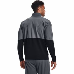 Pánská mikina Under Armour UA PIQUE TRACK JACKET-GRY - L