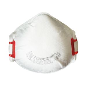 10x Oxyline FFP2 R D wiederverwendbare Atemschutzmaske Halbmaske Staubmaske ohne Ventil | Produziert in der EU | CE 1437