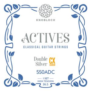 Knobloch 550ADC 36.5 Actives - Double Silver / CX Carbon - high