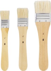 VBS NATURE, Grundierpinsel, 3er-Set