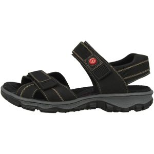 Rieker Damen Trekking Sandalen Outdoorsandalen 68851-00, Größe:39 EU, Farbe:Schwarz