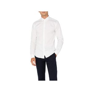 CASUAL FRIDAY CFPalle Slim Fit Shirt Herren Business Hemd Herrenhemd unifarben mit Kentkragen