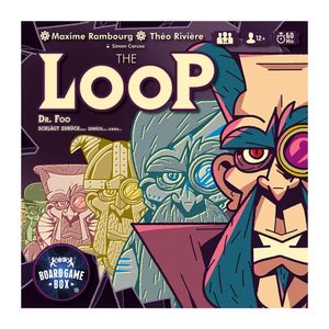 Board Game Box - The Loop inkl. Loopsticker & Loop Cubes Set