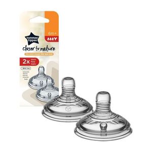 Tommee Tippee Closer To Nature Easi-vent Cereals X2 Clear Thick Flow