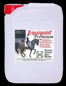 EQUIGOLD PremiumLuxus-Pferdeshampoo Seidenproteine undTenside, parfümfrei - Kanister