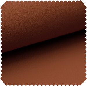 novely® SOLTAU weiches Kunstleder | Polyurethan1. Qualität Polsterstoff > 100.000 Touren | Meterware | 1lfm - Farbe: 94 Rostbraun