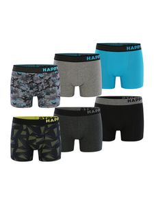 Happy Shorts 6-Pack Grau XL (Herren)