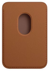 APPLE iPhone Leather Wallet with MagSafe, ochranné puzdro A2504 -  / farba:sedlovohnedá