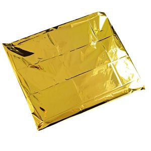 Rettungsdecke für Erwachsene 210x160cm gold-silber