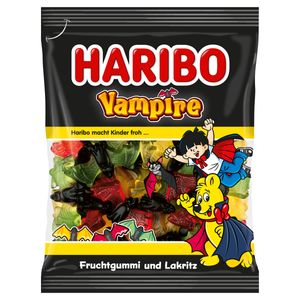 Haribo Vampire bunte Fruchtgummi Fledermäuse mit Lakritz 175g