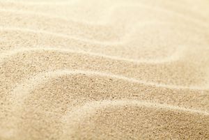 Magnettafel Pinnwand XXL Bild Sand Sandspuren Wellen : 80 x 60 cm