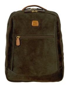 BRIC'S Rucksack Freizeitrucksack mit Laptopfach Life Backpack Olive grün