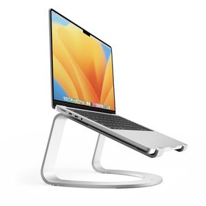 Twelve South Curve SE - Aluminium Stand für MacBook / Notebooks von 13 bis 16 Zoll - Silber