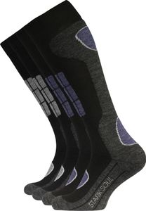 Stark Soul® Skisocken 2 Paar, Wintersportsocken, Spezialpolsterung 43-46