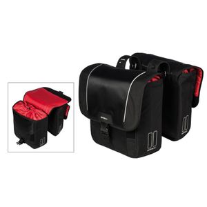 Basil 17581 Doppelpacktasche Sport Design, mit Kordelverschluss, 32 ltr, schwarz