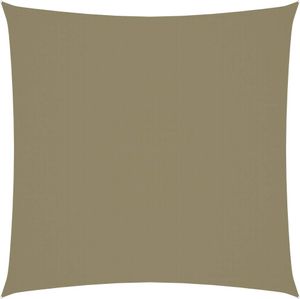 vidaXL Sonnensegel Oxford-Gewebe Quadratisch 3x3 m Beige