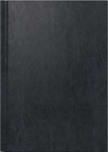 BRUNNEN Kalender 2025 Buchkalender A5 Miradur schwarz 10-79560905