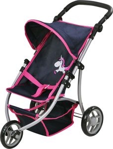 Puppenbuggy Jogger Lio - UMA. Das Einhorn blue
