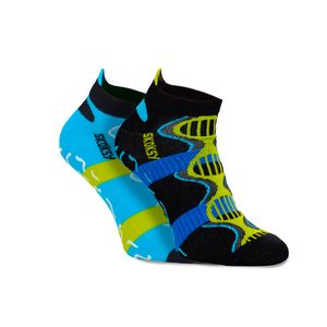 ZOOKSY - Rutschfest Yoga-Socken aus Baumwolle SET (2-8 Paar) I Füßlinge für Damen und Herren I Ideal für Yoga, Pilates, Fitness I Stopper Tanzsocken I Non-Slip Socks (E1+E2)
